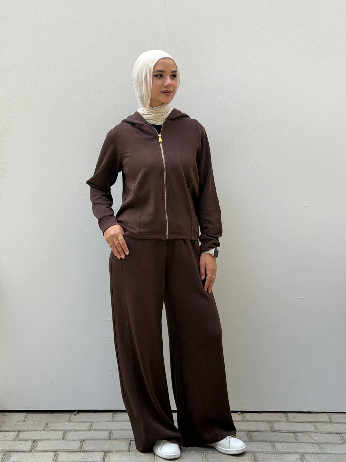 Comfy set in brown