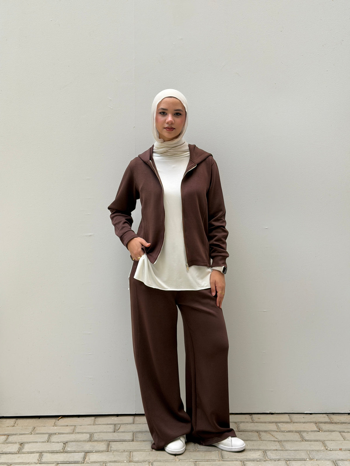 Comfy set in brown