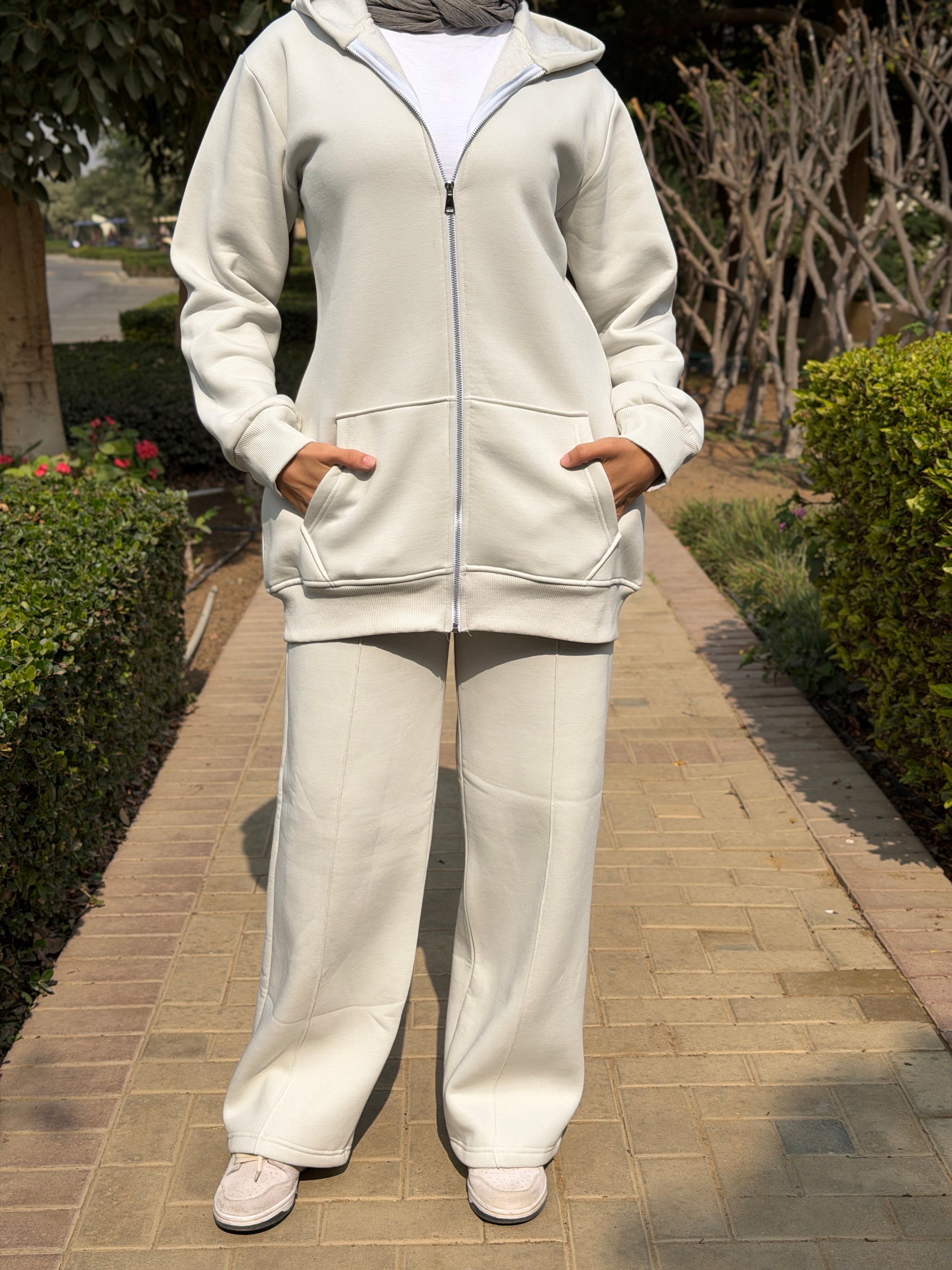Everyday Tracksuit Silver Cloud