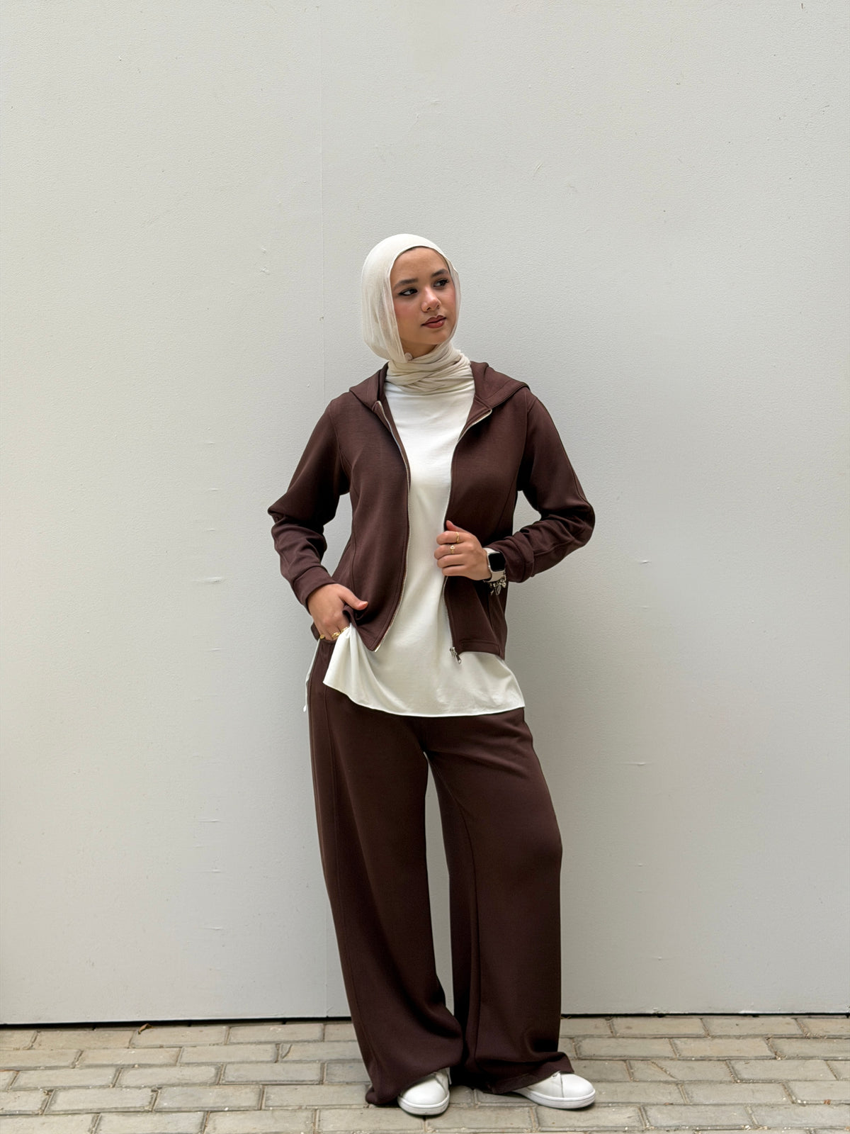 Comfy set in brown
