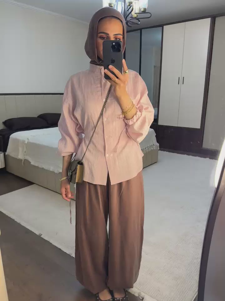 Mocha ballon pants