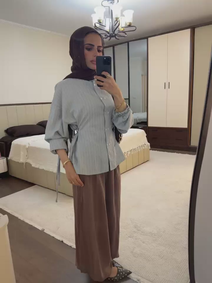 Mocha ballon pants